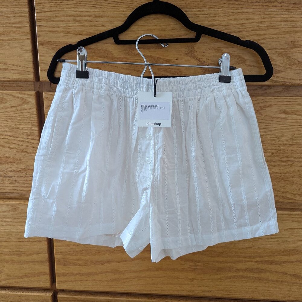 Le Bop embroidered boxer shorts